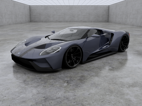 Ford GT Super Run Super Luxury Car