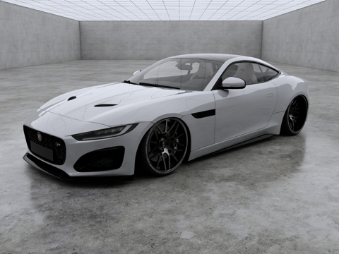 Jaguar F-Type R sports car Street Car Luxury Car