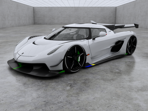 Koenigseg Jesko Super Run Super Luxury Car