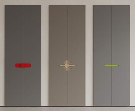 Modern cabinet door panel