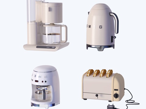 Modern Kitchen Coffee Machine Soymilk Machine Bread Machine Water Dispenser