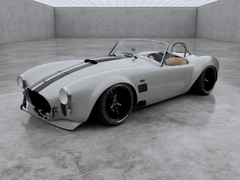 Shelby Cobra 427 P retro car classic car super luxury