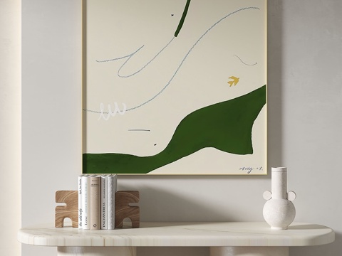 modern, simple, decorative painting