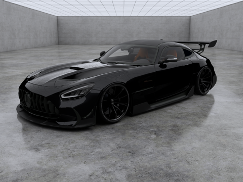 Mercedes-Benz AMG GT Black Series Supercar