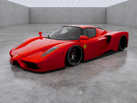 Ferrari Enzo Super Run Super Luxury Car