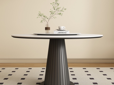 Round Dining Table and Chair