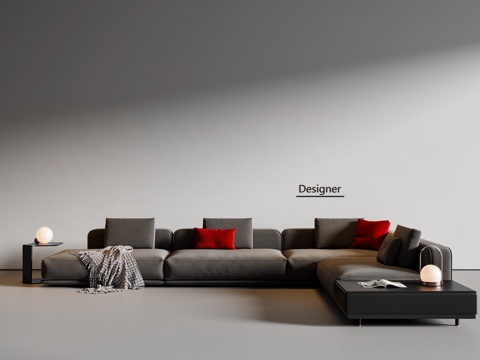 Modern corner sofa sofa