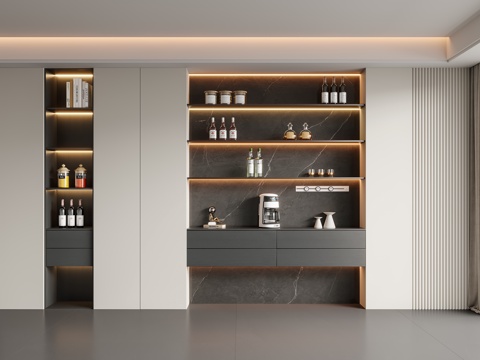 Modern Sideboard Wine Cabinet