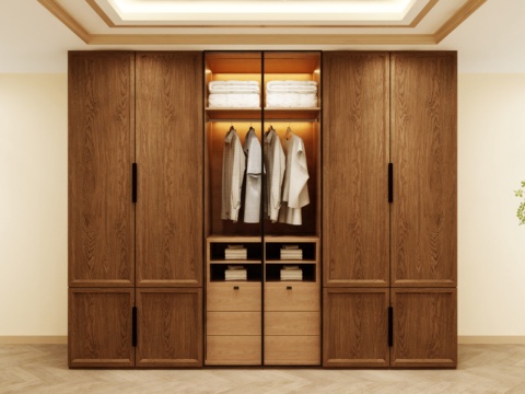 Wardrobe Design Wardrobe Effect Diagram Wardrobe Coat Cabinet Design Coat Cabinet