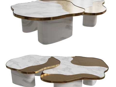 Modern Opheli Art Coffee Table