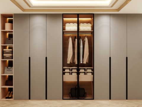 Wardrobe Design Wardrobe Effect Diagram Wardrobe Coat Cabinet Design Coat Cabinet