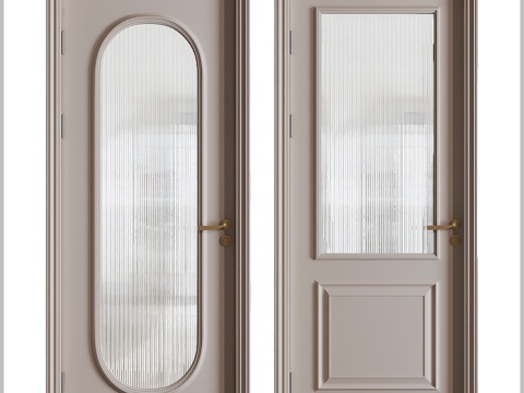 French Single Door Cream Style Single Door Glass Door Bathroom Door Bathroom Glass Door Length