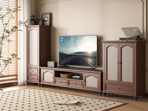 American TV cabinet