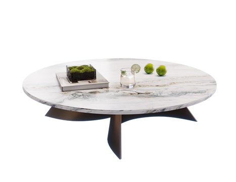 Modern Coffee Table Marble Coffee Table Stone Coffee Table Round Coffee Table Coffee Table Ornaments