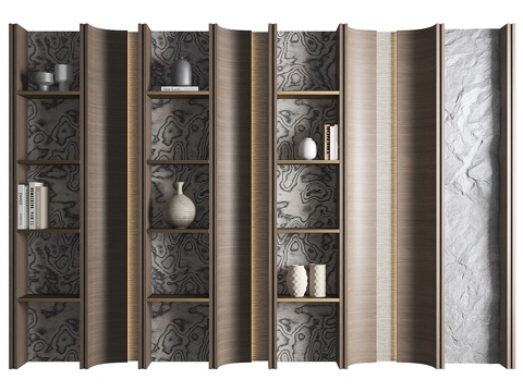 Neo-Chinese Style Affordable Luxury Style Decorative Cabinet