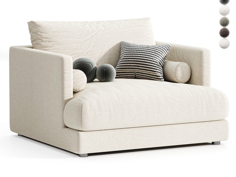 Modern Italian Ibiza Leisure Sofa