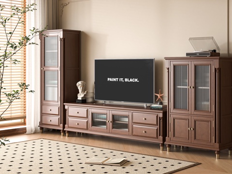 American TV cabinet