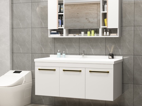 Modern bathroom cabinet