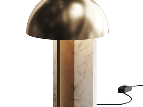 New Chinese Affordable Luxury Style Curio Dome Table Lamp