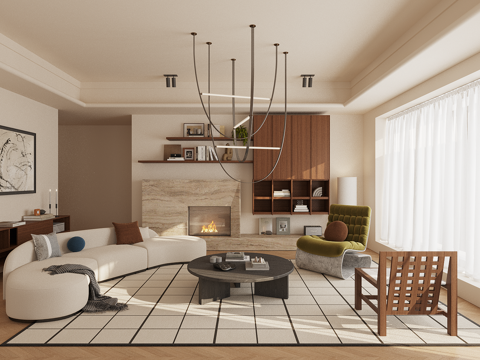 Quiet Home Living Room Small Apartment Living Room Sofa Coffee Table Combination