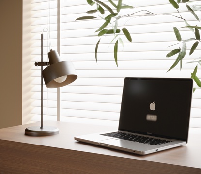 Modern desk lamp laptop