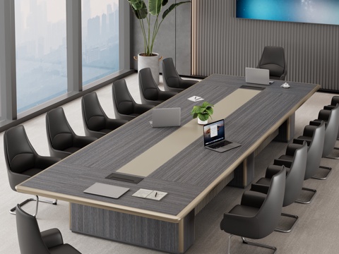 Modern Conference Room Modern Conference Table and Chair Combination Conference Table Conference Chair