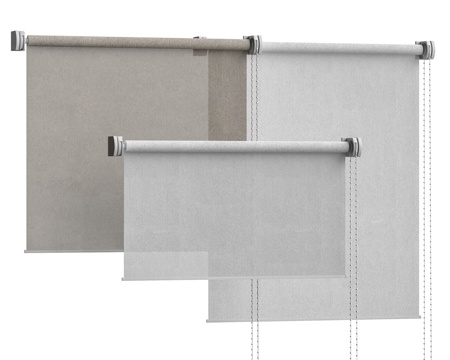 Modern Office Shutter Curtain Pull Curtain Sunshade