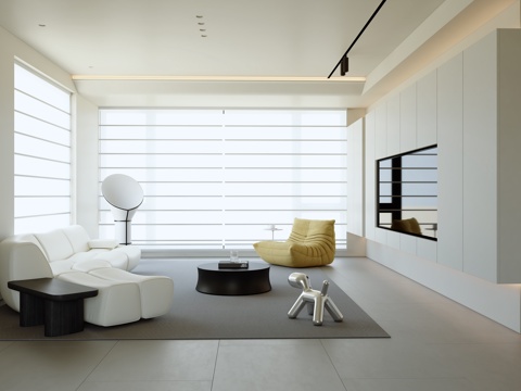 Modern Minimalist Living Room