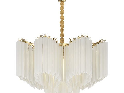 Neo-Chinese Style Affordable Luxury Style Rockfeller Chandelier