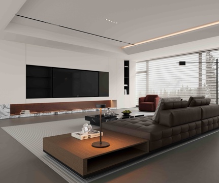 Modern Italian Home Living Room