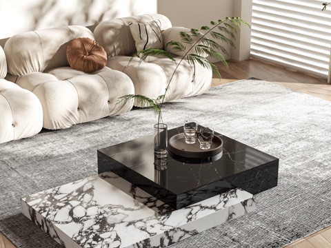 Modern style coffee table