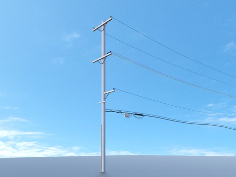 Pole Wire High Voltage Line AC Wire