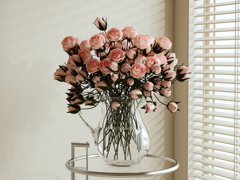 Modern flower arrangement