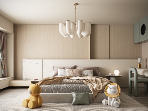 Modern Minimalist kids Bedroom