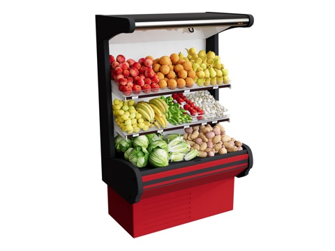 Fruits and Vegetables Fresh-keeping Cabinet Air-conditioning Cabinet Fruits and Vegetables