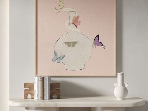 modern, minimalist, medieval, decorative painting