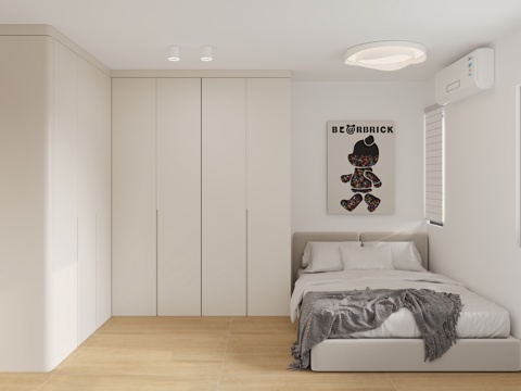 Modern Bedroom Simple Kids Room kids Bedroom