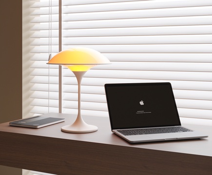 Modern desk lamp laptop