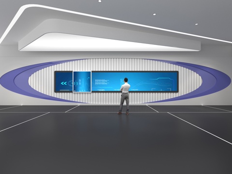 Culture Wall Enterprise Culture Wall Display Wall Slide Rail Screen Exhibition Hall Campus Culture Corridor