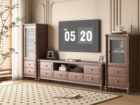 American TV cabinet