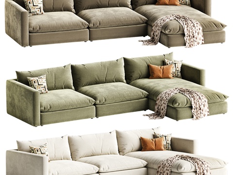 Modern Italian Unwind Modular Sofa