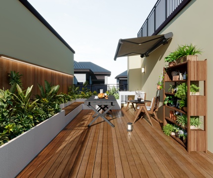 Duplex Penthouse Terrace Garden