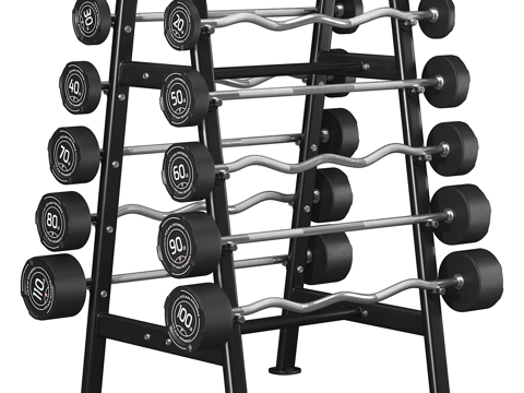 Barbell rack