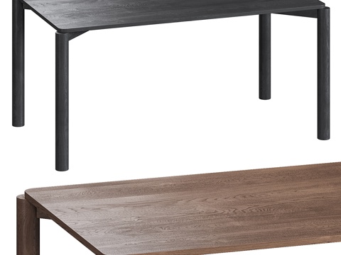 Modern Italian Dion Deephouse Solid Wood Dining Table