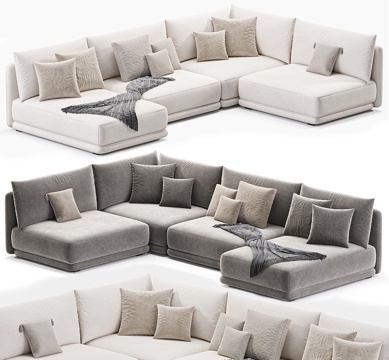 Fabric Casual Sofa Fabric Right Angle Sofa Corner Sofa L-shaped Sofa Living Room Sofa Office