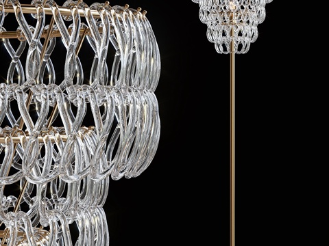 Modern Affordable Luxury Style KNIT Floor Lamp