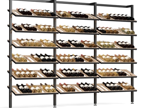 Wine Rack Red Wine Display Rack