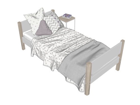 Bed Single Bed Shelf Bed