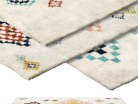 Cream Style Carpet Children's Carpet kids Bedroom Carpet Blanket Square Carpet Style Carpet