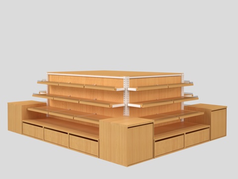 Supermarket Shelf Display Cabinet Shelf Nakajima Shelf End Shelf Display Cabinet Display Cabinet Exhibition